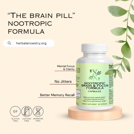 THE BRAIN PILL (NOOTROPIC)