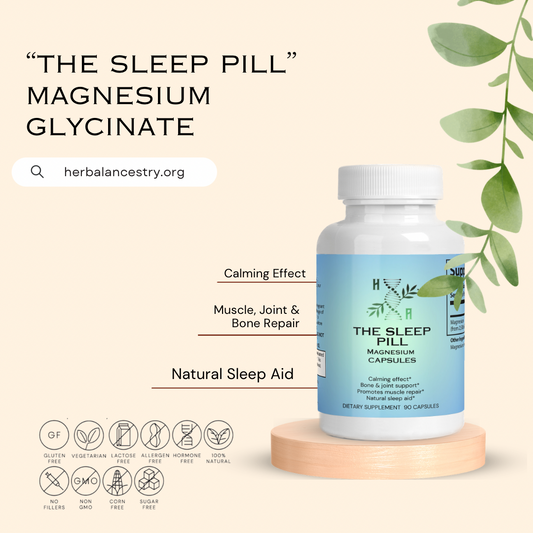 MAGNESIUM GLYCINATE (The Sleep Pill)